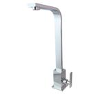 Torneira Banheiro Quadrit Cromada Aço Inox Bica Móvel