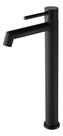 Torneira bica alta banheiro lavatório 1/4 volta inox preto fosco Torneira bica alta banheiro lavatório 1/4 volta inox preto fosco