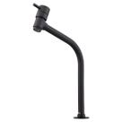 Torneira Bica Alta Lavatório 1208 Bk90 Eva Preto Fosco Fani