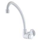Torneira bica movél parede plástico 1168 f31 branco 7111015 lorenzetti 301647