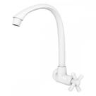 Torneira Bica Movel Pia Parede Abs Tigre Cross Branca - 300000470