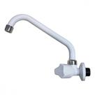 Torneira Bica Movel Pia Parede Viqua Foz Longa - C-40 Branca Abs