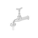 Torneira chaveta cromado 1/2 x 3/4 c/bico plástico - LG metais