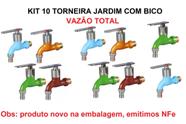 Torneira com bico caixa com 10 unidades
