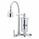 Torneira Com Filtro Gourmet Cozinha Parede Registro 1/4 Volta Flexível Bica