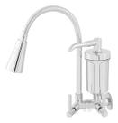 Torneira Com Filtro Gourmet Pia Cozinha De Parede Metal Inox - Um Novo Conceito. Torneira Com Filtro Gourmet Pia Cozinha De Parede Metal Inox - Um Novo Conceito.