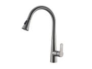 Torneira Cozinha Aço Escovado Extensível Gourmet Misturador 2308F Torneira Cozinha Aço Escovado Extensível Gourmet Misturador 2308F