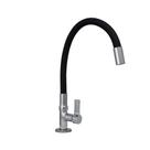 Torneira Cozinha Bancada Gourmet Colors Mangueira Silicone Preto CasaGrande Mundial - Um Novo Conceito.