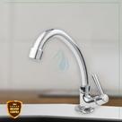 Torneira Cozinha Bica Móvel Abs Bancada 1167 C-66 1/4 de Volta Cromada Torneira Cozinha Bica Móvel Abs Bancada 1167 C-66 1/4 de Volta Cromada