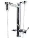 Torneira Cozinha com Filtro Bancada Monocomando Gourmet Saída Dupla