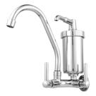 Torneira Cozinha com Filtro de Parede Metal Cromado Bica Móvel Material Resistente Torneira Cozinha com Filtro de Parede Metal Cromado Bica Móvel Material Resistente