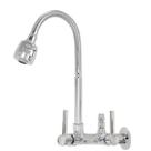 Torneira Cozinha de Parede Gourmet Flexível Com Saida Para Filtro Purificador 1/4 Metal