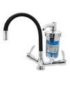 Torneira Cozinha Filtro Mesa Bancada Tubo Colorido Preta Flexível Com Copo ABS Pia Luxo