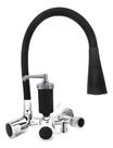 Torneira Cozinha Flexível Bica Filtro Saída Máquina Lavar Torneira Cozinha Flexível Bica Filtro Saída Máquina Lavar