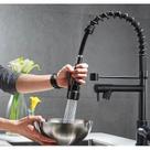 Torneira Cozinha Gourmet Bancada Monocomando Spray Extensor Torneira Cozinha Luxo Água Quente E Fria