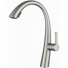 Torneira Cozinha Gourmet Extensível Bancada Monocomando Bica Alta Inox Prata Miami Torneira Cozinha Gourmet Extensível Bancada Monocomando Bica Alta Inox Prata Miami