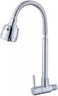 Torneira Cozinha Gourmet Flexível Luxo Parede Cromada Metal