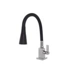 Torneira Cozinha Gourmet Flexível Quadrada Cone Preto 2 Jatos - Um Novo Conceito.