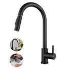 Torneira Cozinha Gourmet Misturador Monocomando Inox 304 Preto Fosco Torneira Cozinha Gourmet Misturador Monocomando Inox 304 Preto Fosco