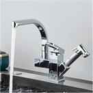 Torneira Cozinha Gourmet Monocomando Misturador Dupla Ducha Spray Bico Extensível 80cm Cromado