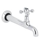 Torneira Cozinha Longa de Parede 18cm de Metal 1158 C33 - Imperatriz