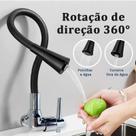 Torneira Cozinha Monocomando Gourmet Cromado Parede FC-03