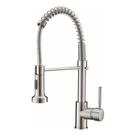 Torneira Cozinha Monocomando Inox Escovado Bica Móvel 360 Domum