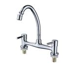 Torneira Cozinha Telca XSC-8896 Misturador Comando Duplo Água Quente Fria Monocomando Cor Cromado