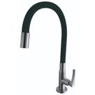 Torneira Cozinha Vitacor Lume Gourmet Bica Flex Mesa Preta