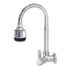 Torneira Cromada C 70 2 Funções Cano 3/4 Cozinha Gourmet Parede Luxo Acabamento