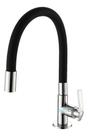Torneira Da Cozinha Para Mesa Mono Preto Cromo Frio Dc-6606a