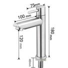 Torneira de banheiro lavabo ou pia Luxo Dourado-Sus304 Inox