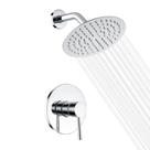 Torneira de chuveiro Sumerain Bathroom de 8 polegadas com acabamento cromado Torneira de chuveiro Sumerain Bathroom de 8 polegadas com acabamento cromado