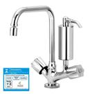 Torneira de Cozinha Bica Móvel Aladin Mesa Filtro Metal C50