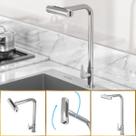 Torneira De Cozinha Bico Flexivel Tóquio Cromado Goldenx