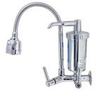 Torneira de Cozinha com Filtro Parede Metal Tubo Gourmet Flexível 02 Jatos 1/4v.
