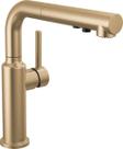 Torneira de cozinha Delta Daneri Pull-Out Gold com pulverizador 16879-CZ-DST