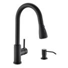 Torneira de cozinha Kicimpro Matte Black 3 Modes Pull-Down