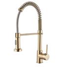 Torneira De Cozinha Monocomando Gourmet Extensível Dourada Brinovar