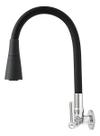 Torneira De Cozinha Preta Pia Monocomando Dupla Jato De Agua Acabamento Cromado Cor Black Torneira De Cozinha Preta Pia Monocomando Dupla Jato De Agua Acabamento Cromado Cor Black