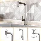 Torneira de Cozinha Siena Aço Inox GoldenX Torneira de Cozinha Siena Aço Inox GoldenX