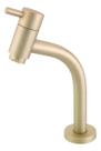 Torneira de lavatorio com bica baixa gold matte