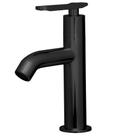 Torneira De Lavatório Lavabo Cuba Mesa Banheiro Em ABS Black Preto Design Moderna De 1/4 De Volta Durável Alta Qualidade Prática Elegante Iguatemi