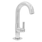 Torneira De Lavatório Lavabo Cuba Mesa Banheiro Em ABS Cromado Design Moderna De 1/4 De Volta Durável Alta Qualidade Prática Elegante Iguatemi