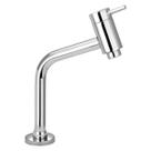 Torneira de Mesa Domum Bica Baixa Metal Cromado Banheiro Lavabo Pia Torneira de Mesa Domum Bica Baixa Metal Cromado Banheiro Lavabo Pia