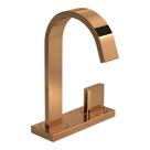 Torneira de Mesa Lavatório Bica Alta com Moldura em Chapa Polo 1/2" Red Gold - 1191.GL33.RD Torneira de Mesa Lavatório Bica Alta com Moldura em Chapa Polo 1/2" Red Gold - 1191.GL33.RD