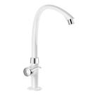 Torneira de Mesa para Cozinha 1/2" Bica Alta Móvel Linea Branca Cromado Tigre