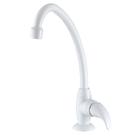 Torneira de Mesa para Cozinha Bica Móvel Branca 1167 F56 - 7111005 - LORENZETTI