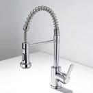 Torneira De Mola Cozinha Aço Inox Monocomando Mesa PRATEADO