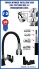 Torneira De Parede Metal Com Saída Para Purificador Bica 3/4 Emborrachada Flexível Torneira De Parede Metal Com Saída Para Purificador Bica 3/4 Emborrachada Flexível